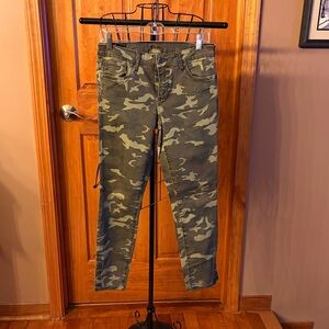 Camouflage Skinny Jeans -Kut from the Kloth